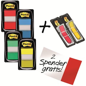 Haftstreifen Post-it Index 680, 4x 680 + 2x Index Pfeile