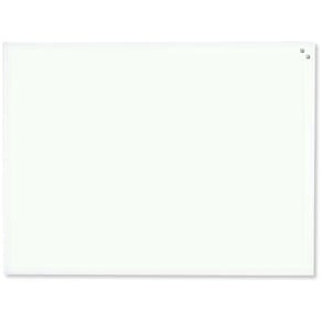 Glastavle Naga hvid 800x600 mm, magnetisk, 3 stk