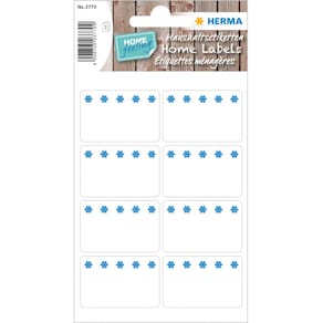 Tiefkühletiketten HERMA Eiskristalle, 26 x 40 mm, weiß, 48 Stück