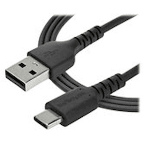StarTech.com 2 m USB 2.0 till USB-C-kabel -&nbsp,svart&nbsp,