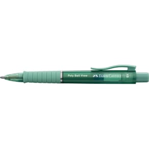 Kugelschreiber Faber-Castell Poly Ball View, green lily