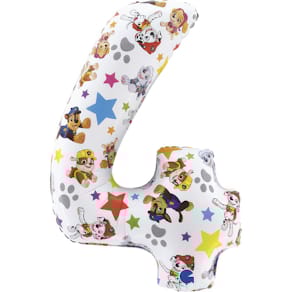 Folienballon GRABO Paw Patrol, Zahl 4, bunt, 66 cm