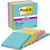 Post-it Supersticky Miami, 76x76mm, 6/FP