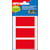 Etiketten Apli gekleurd, etui, rood (2073)