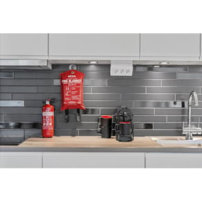 Brandfilt NEXA silikon 120x180cm röd