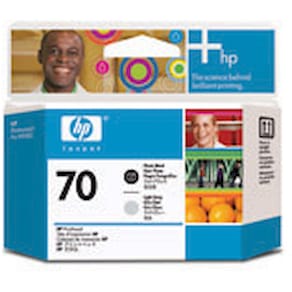 HP 70 foto black & light grey printhead