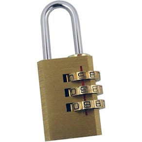 Hänglås PAVO 3-siffrig kombinationskod