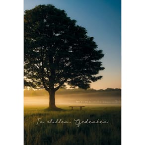 Trauerkarte, 5er-Set mit Umschlägen, 11,5 x 17 cm