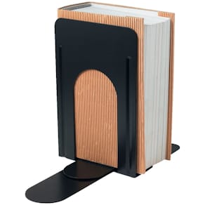Bokstöd 230X150mm svart 2-pack