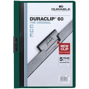 Klemmmappe Durable DURACLIP 60, A4, petrol