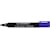 Flipchartmarker Q-CONNECT, 2-3 mm, ronde punt, met clip, blauw