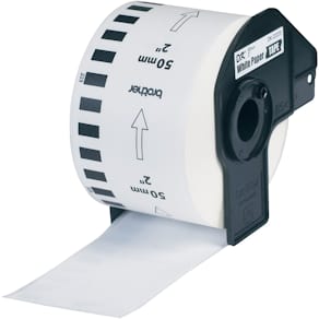 Thermo-Etiketten Brother, 50 mm x 30,5 m, weiß