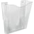 Muurfolderhouder Deflecto DocuPockets, verticaal, 1 vak, transpar