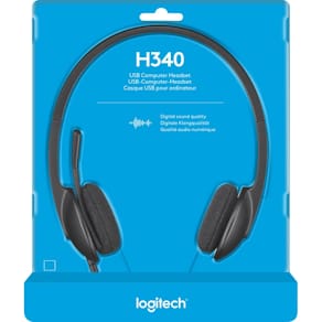 Headset Logitech H340, schwarz
