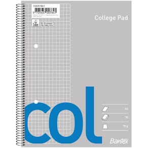 Kollegieblock BANTEX A5 70g 70bl rut