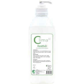 Tvål CLIMA30 med pump oparfym. 600ml