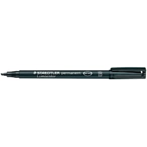 Folienstift STAEDTLER Lumocolor permanent B, schwarz