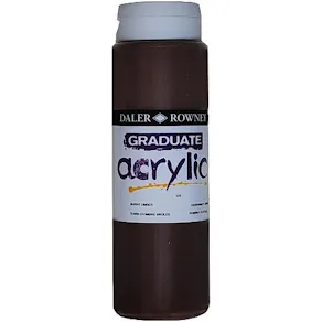 Akrylfärg Brun 500 ml DALER-ROWNEY