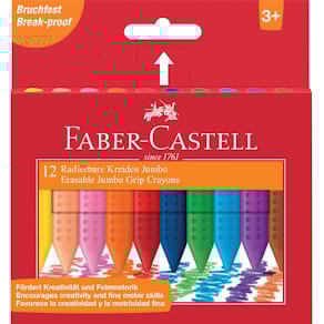 Kreidestift Faber-Castell JUMBO, 12 St., sortiert