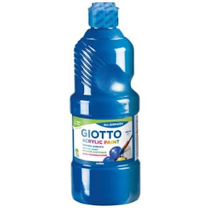 Akrylfärg Giotto 500 ml blå