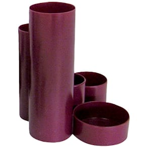 Stifteköcher M+M Schreibtisch-Boy, basicrot