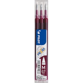 Tintenrollermine Pilot FriXion BLS-FR7-S3 dunkelrot 0,4 mm 3 St.