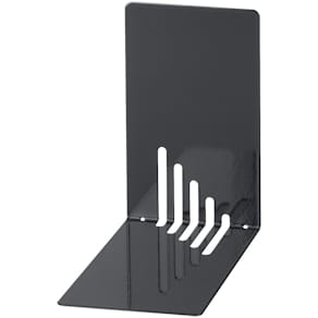 Buchstützen Maul, 2 St., 85 mm, schwarz