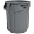 Afvalcontainer Rubbermaid Brute, zonder deksel, 76 liter, grijs