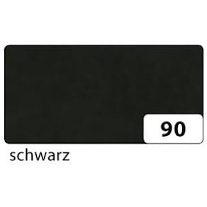 Transparentpapier Folia, schwarz, 70 x 100 cm, 42 g/m²