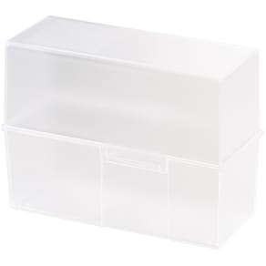 Karteikasten HAN, A5 quer, transluzent-klar