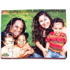 Pussel olika familjer 8 olika pussel