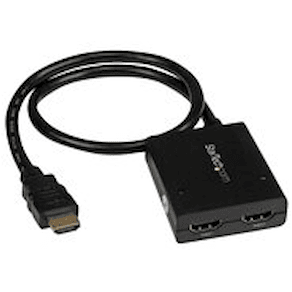StarTech.com 4K HDMI video-splitter med 2 portar  1x2