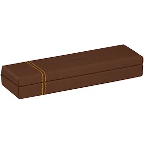 Rhodiarama pencil box 21x5,5x3cm Bronze