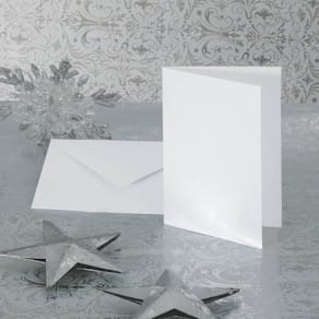 Briefumschlag Sigel DU060 Design, weiß