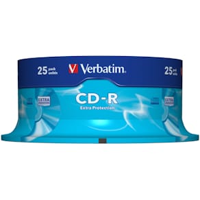 CD-R Verbatim Cakebox, 700Mb, 25/fp