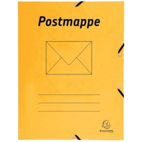 Postmappe Exacompta, A4, gelb