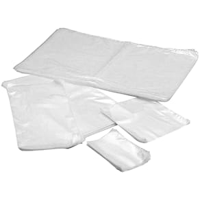 Plastikposer LDPE klar 180x360 mm, 25 µm, til fødevarer, 1000 stk