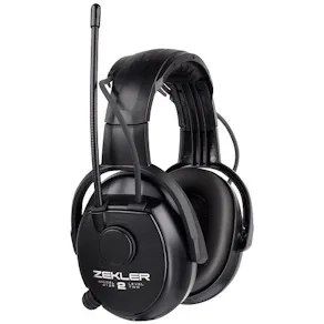 Hörselkåpa ZEKLER 412R Radio svart