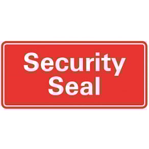 Etiketten Avery Zweckform Sec.Seal, 38x20mm, rot, Rolle (200 St.)