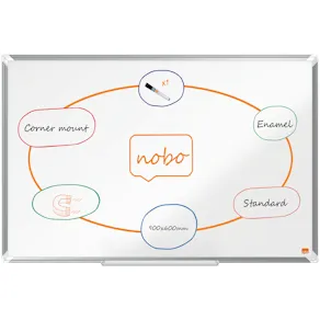 Whiteboard NOBO premium emalj 90x60cm