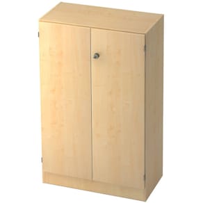 Flügeltürenschrank Hammerbacher SG 6550, 3OH, ahorn, 80x42x127 cm
