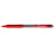 Balpen Uni-ball Laknock, schrijfbreedte 0,4 mm, rood, 1 mm punt