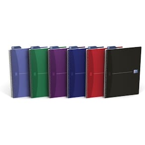 Notatbok OXFORD Essentials A4 linjer ass