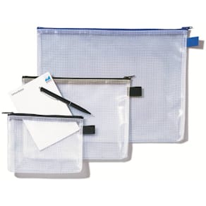 Reißverschlusstasche Rexel, A4, schwarz