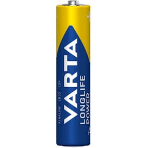 Batteri Varta AAA Longlife Power, alkaline 1,5 V