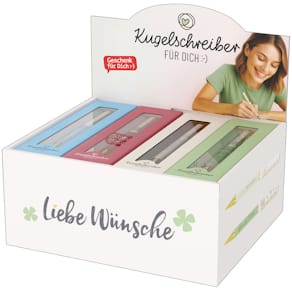 Kugelschreiber FÜR DICH Liebe Wünsche, sortiert
