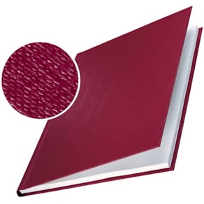 Bindemappe Leitz impressBIND Hard Cover, 10 St., A4, bordeaux