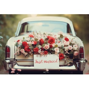 Hochzeitskarte Vermählungskarte, 5er-Set, 17 x 11,5 cm