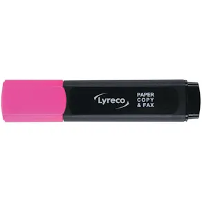 Överstrykningspenna LYRECO 2-5mm rosa