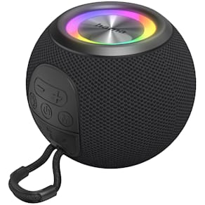 Högtalare bluetooth LED Hama Ball shape svart